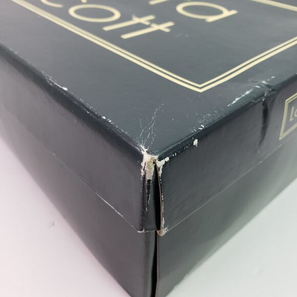 Laura Scott Justine Womens Size 8.5 Brown Leather Side Zip Ankle Booties Boots - Picture 14 of 14